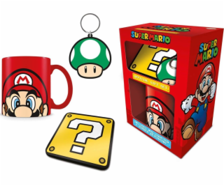 Pyramid DÁRKOVÁ SADA HRNKU S KLÍČENKAMI PYRAMAD MARIO BRO...