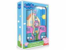 Kids Euroswan Dětská vysílačka Euroswan s digitálními hodinkami Prasátko Peppa. Prasátko Peppa PP17047 Dětská labuť Euroswan