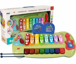 Lean Sport Činely Baby Piano s podsvícenými klávesami (8473)