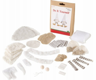 Boltze Home Sada na výrobu ozdob DIY, 2 skřítci, 22 cm