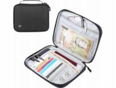 Haweel Cestovní peněženka pouzdro na dokumenty, cestovní pas, do letadla, RFID / HWL2131B