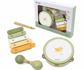 Viga Toys Sada hudebních nástrojů zelená Lumarko!
