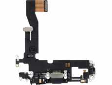 OEM USB nabíjecí kabel pro IPHONE 12 černý (demontáž)