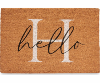 Giftdecor Kokosová rohožka HELLO, 60 x 40 cm