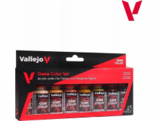 Vallejo Vallejo: 72.187 - Sada barev Game Color - Tón pleti (8 x 18 ml)