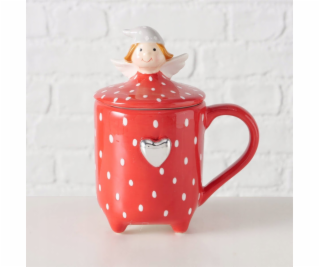 Boltze Home Hrnek na vaření MALENA s víčkem, 360 ml