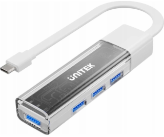 Unitek USB HUB Unitek obousměrný hub USB C/USB A 5Gbps, 4...