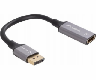Lanberg Adaptérový kabel Displayport (M) -> HDMI (F) 8K n...