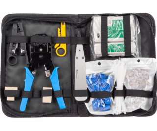 Eurokomp Sada síťového nářadí 9 kusů EK5949