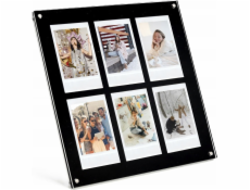 LoveInstant Stojan na 6 fotografií pro Fujifilm INSTAX Mini / Xiaomi / Polaroid / Canon / HP / Kodak - ZINK / černý
