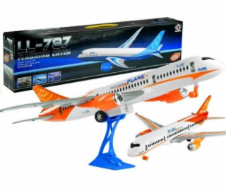 Lean Sport Stojan pro osobní letadlo, bílý, třecí, 65 cm