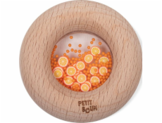 Petit Boum Petit Boum, smyslové chrastítko, ORANŽOVÁ