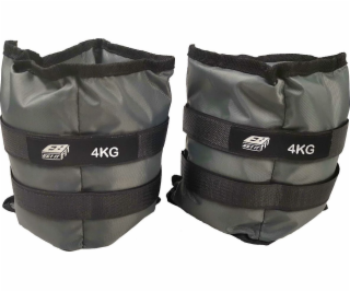 Eb Fit Závaží na klouby 2x4kg šedé