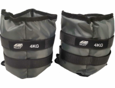 Eb Fit Závaží na klouby 2x4kg šedé