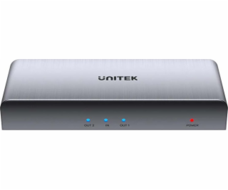 Unitek Rozbočovač HDMI signálu 1 vstup - 2 výstupy 4K
