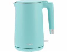 Toya Elektrická konvice LUND 1,5 l tyrkysová Cool Touch
