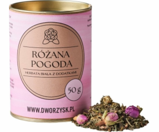 Dworzysk Bílý sypaný čaj Růžové počasí 50g