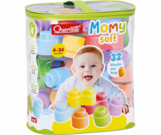 Quercetti QUERCETTI MĚKKÉ BLOKY PRO MAMINKY 32 DÍLŮ