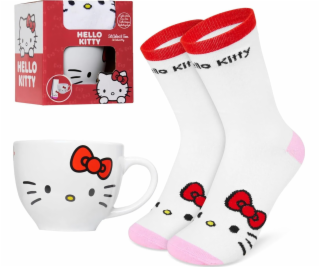 Coriex Dárková sada Coriex Hello Kitty - hrnek s ponožkam...