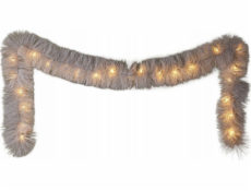 Springos Vánoční dekorace Dekorativní girlanda 270cm 26LED bílá