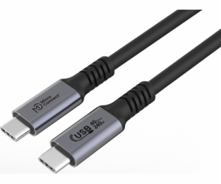 MicroConnect Kabel USB USB-C - USB-C 1 m černý (prémiový ...