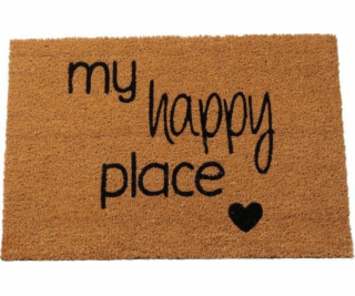 Boltze Kokosová rohožka HAPPY PLACE, 40 x 60 cm