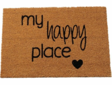 Boltze Kokosová rohožka HAPPY PLACE, 40 x 60 cm