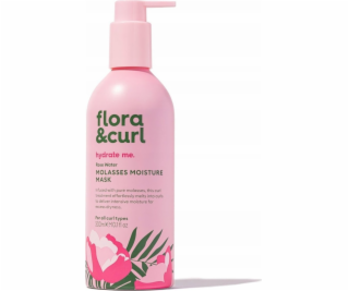 NoName FLORA&CURL_Modrý vlasový krém s růžovou vodou a me...
