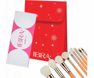 Ibra IBRA_SET štětců na make-up 9 ks. + Sada 3 zvýrazňova...