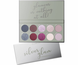 Claresa Paleta očních stínů Silver Glam 12g