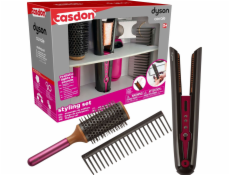 Casdon Sada na úpravu vlasů Dyson s žehličkou na vlasy Corrale, 4 kusy