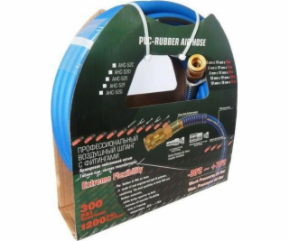 Rockforce Pneumatická hadice Gumová vyztužená 8 mm x 10 m...