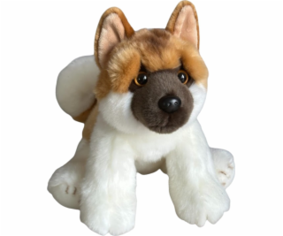 Dubi Plyšová hračka Akita Pes Maskot Sedící 28cm Měkký pl...