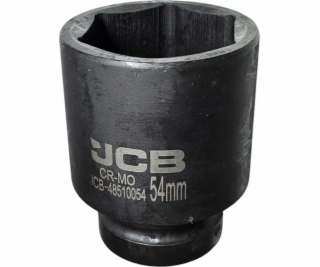 JCB Hluboký rázový nástrčný klíč 1 54 mm (6hranný)