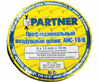 Partner Pneumatická hadice Gumová vyztužená 8 mm x 15 m s...