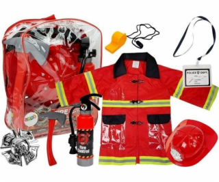 LeanToys Příslušenství k hasičskému plesu hasičské přilbě