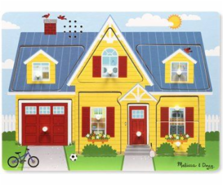 Melissa & Doug Puzzle se zvukem - Po domě (10734)