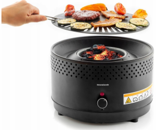 InnovaGoods Přenosný bezdýmný gril na dřevěné uhlí C