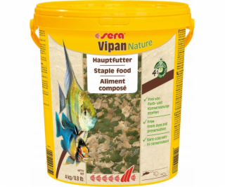 Sera Vipan Nature 21 l, vločky - prémiové krmivo