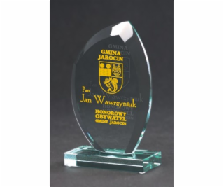 Victoria Sport Skleněná trofej s rytím a pouzdrem + výplň...