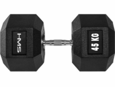 HMS Pogumovaná činka Hex Pro 1 x 45 kg