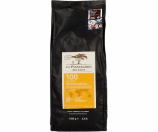 Le Piantagioni del Caffe 100 kávových zrn 1 kg