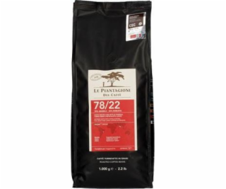 Le Piantagioni del Caffe Zrnková káva 78/22 1 kg
