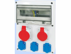 Elektromet Rozvaděč pro budovy 12 modulů 1x16A 5P 400V, 1x32A 5P 400V, 3x16A 2P+Z RSE-04 IP54 (942091)