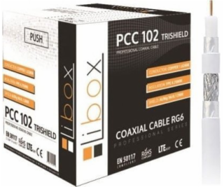 Libox Koaxiální kabel PCC 102 trishield 300m Libox