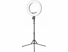 Activeshop Ring Light, prstencové světlo, 18  48W LED, černé + stojan