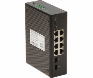 NoName PRŮMYSLOVÝ PŘEPÍNAČ POE GTX-PLM1-10-8G2SFP 8PORTOV...