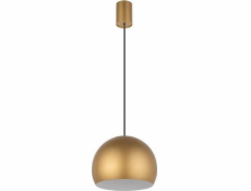 Nowodvorski Závěsná lampa Candy kulatá závěsná lampa do jídelny nad stůl koule zlatá