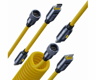 AOHI Kabel USB-C na Lightning 2,4 m žlutý (AOC-L011)