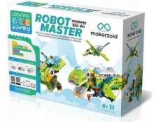 Makerzoid Makerzoid Robot Master Standard - sada více než 370 vzdělávacích bloků s možností kódování - Bezpečnost zaručena. Jednoduché splátky. Doprava zdarma od 170 PLN.